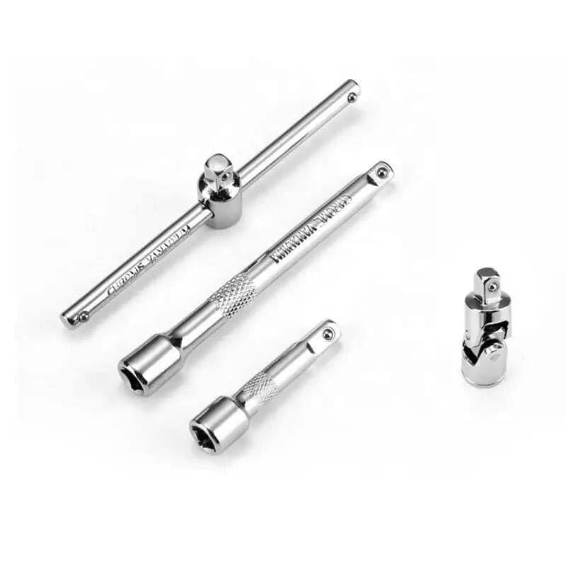 Boite à outils composé de 53 pièces de différents outils de très bonne qualité et très solide. Qualité supérieure.