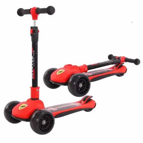 Enfants bébé enfants scooters roue lumineuse en plein air 3 trois roues 2 en 1 jouets kick scooters scooter à pieds