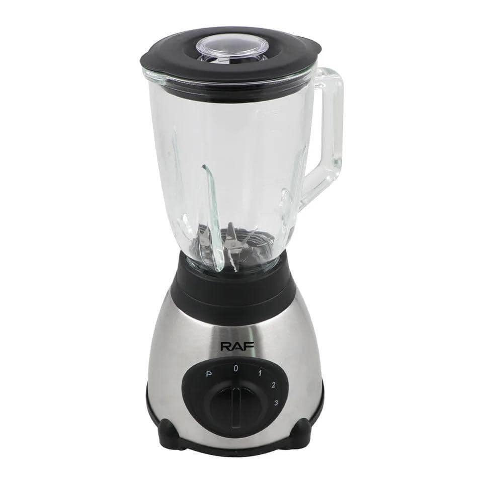 Mixeur portable et robuste avec minuterie, 1000W, 1,5 l, pour fruits et Smoothies glacés