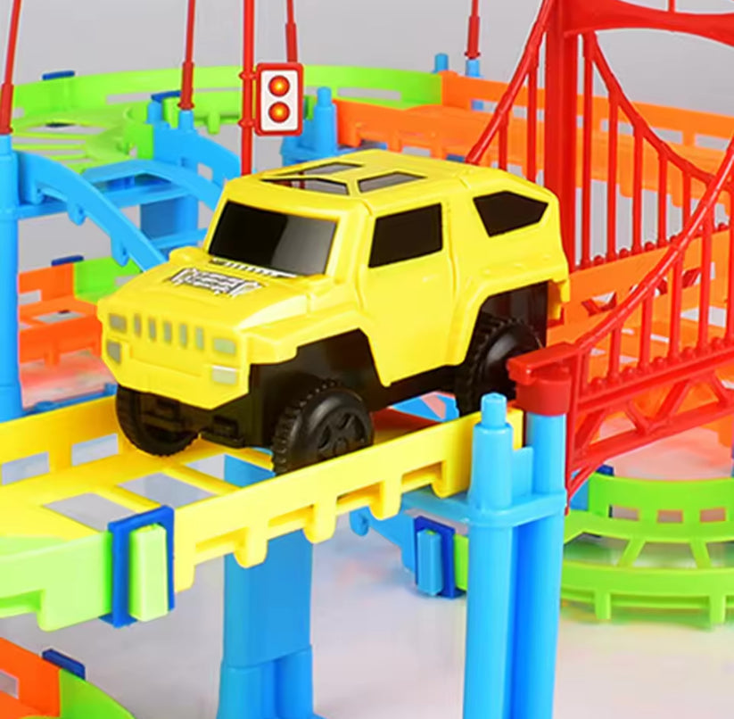 Piste de course de voiture