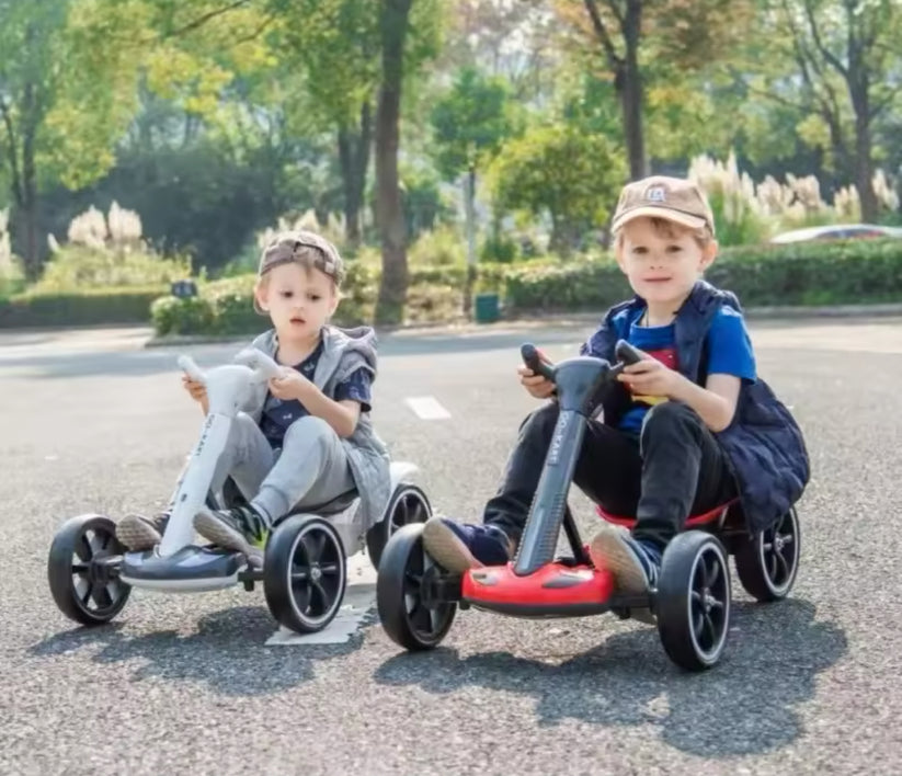 Le kart électrique à quatre roues pour enfants pliable avec une éducation précoce clé