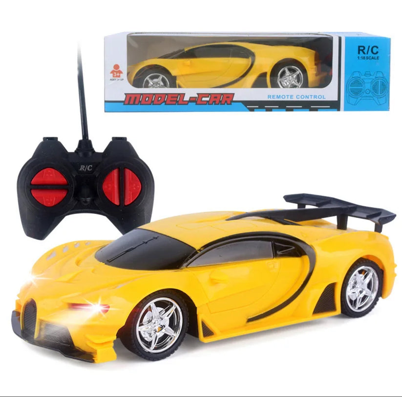 voitures de sport électriques batterie véhicule 1:18 simulation quatre voies , voiture télécommandée pour enfants 2 à 6 ans