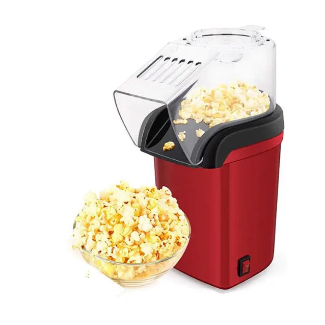 Machine à popcorn à air chaud avec large ouverture 1200 W