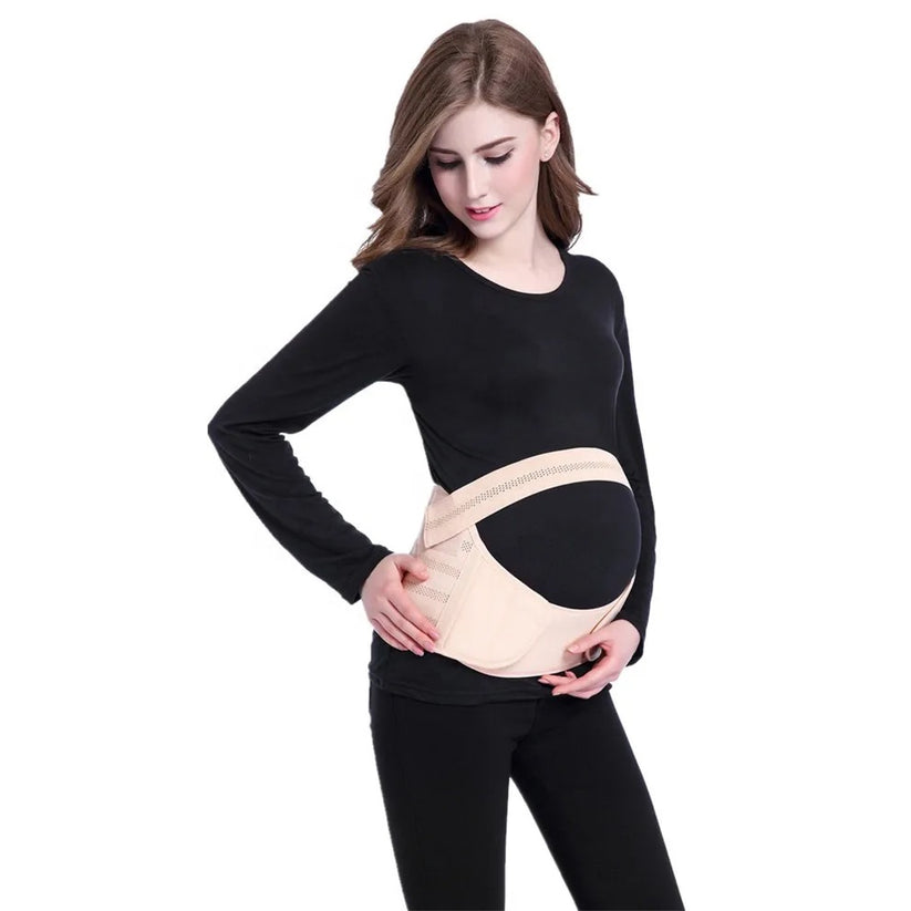 Ceinture de grossesse respirante réglable 3 en 1 pour femmes enceintes
