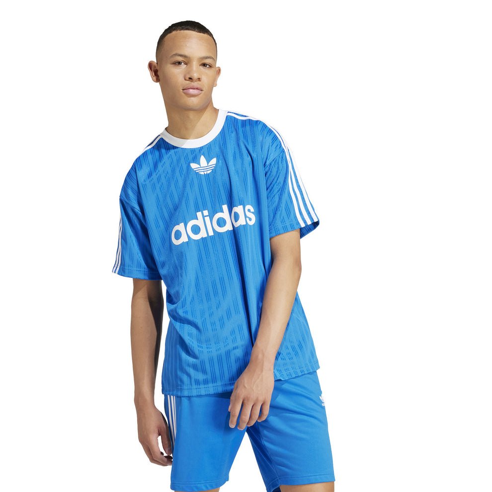ADIDAS T-shirt Adicolor Bleu /blanc