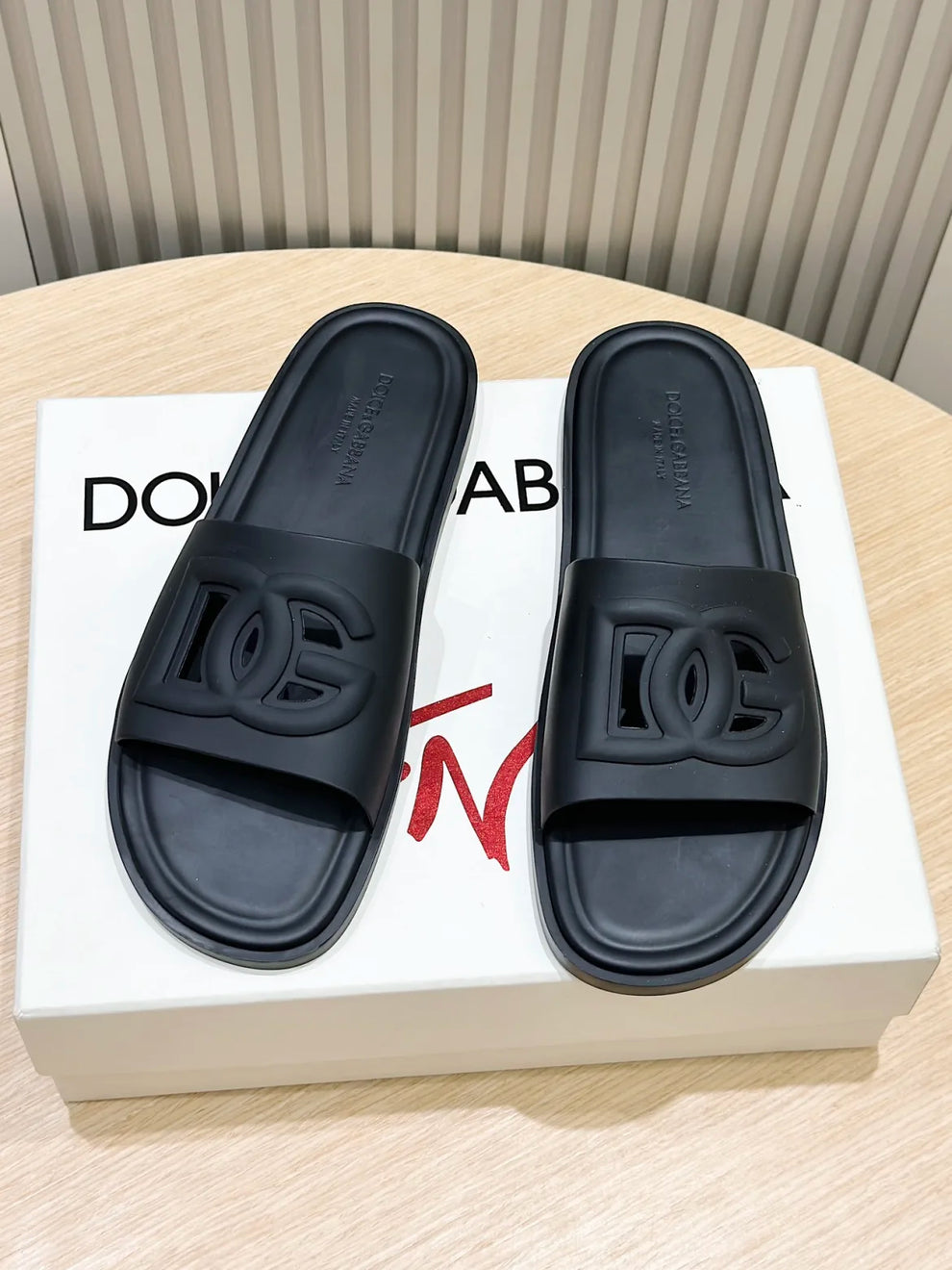 Sandale Dolce & Gabbana Noir