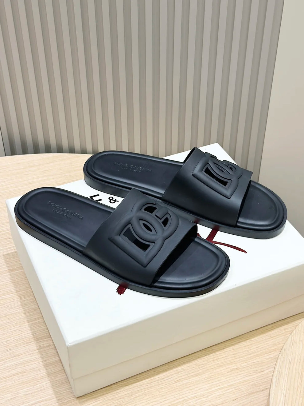 Sandale Dolce & Gabbana Noir