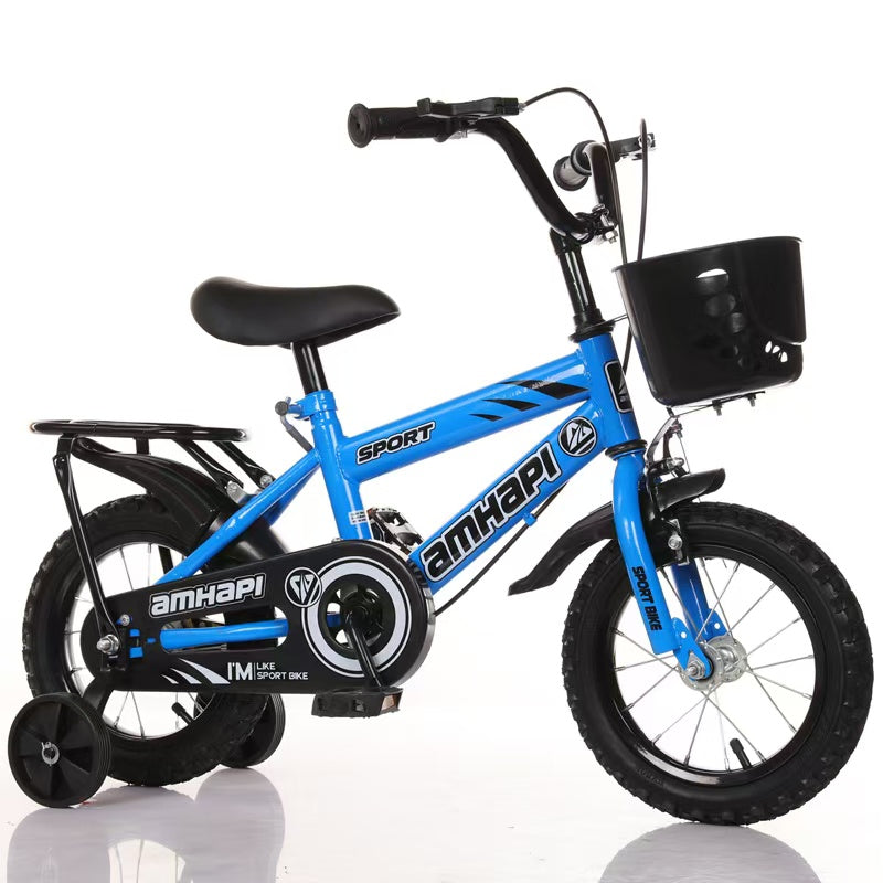 Bicyclettes pour enfants avec roues d'entraînement de 3 à 8 ans
