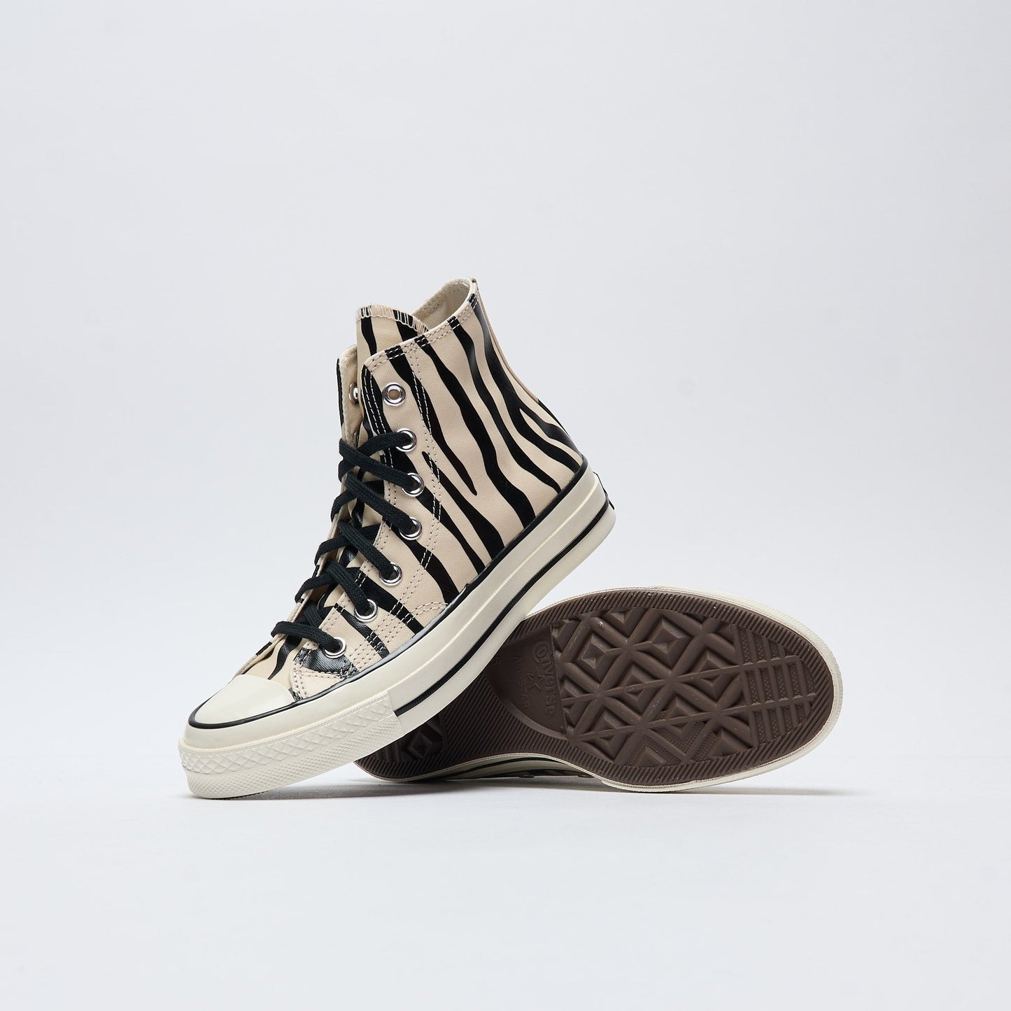 Converse - Chuck 70 Hi Zebra Print "Glow in the Dark"