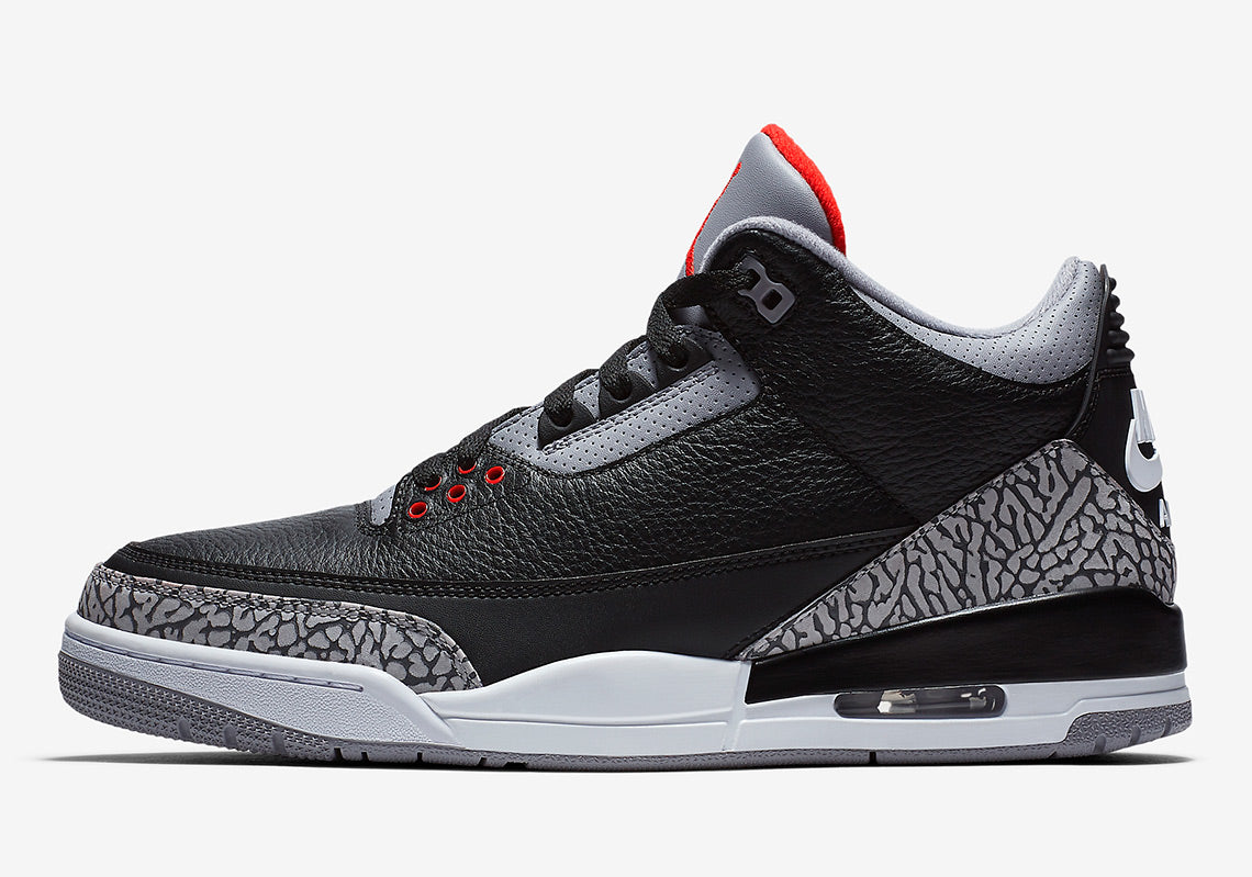 Air Jordan 3 Retro OG Black Cement (2024)