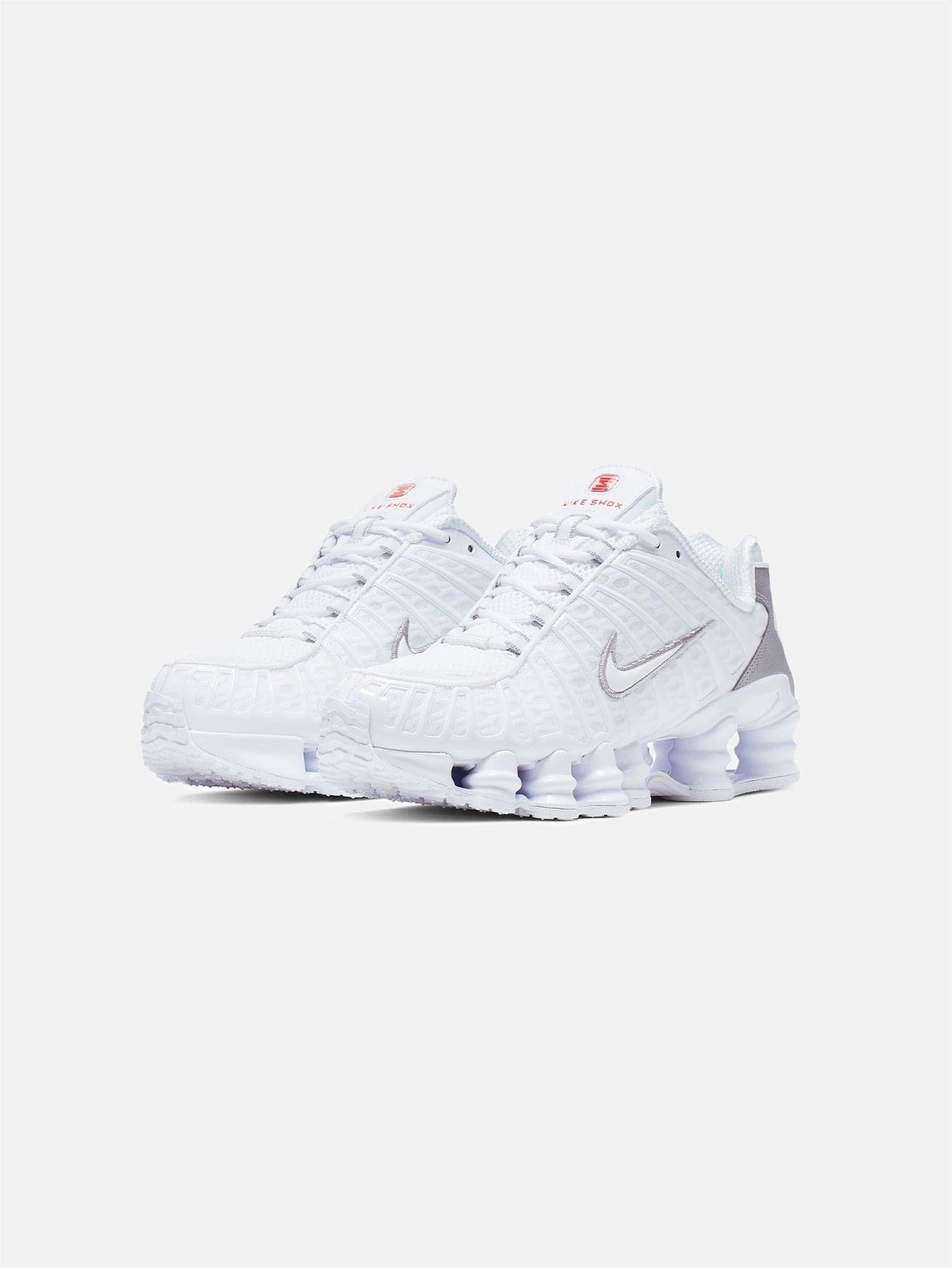 NIKE SHOX TL - WHITE METALLIC SILVER