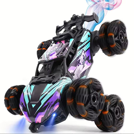 Yubon Six roues RC voiture jouet Spray torsion cascadeur .voiture télécommandée jouets pour enfants adultes