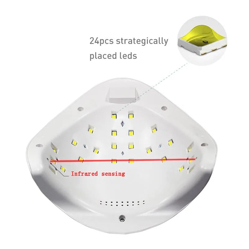 Lampe à ongles LED nouveau style capteur automatique clou UV lampe à LED clou