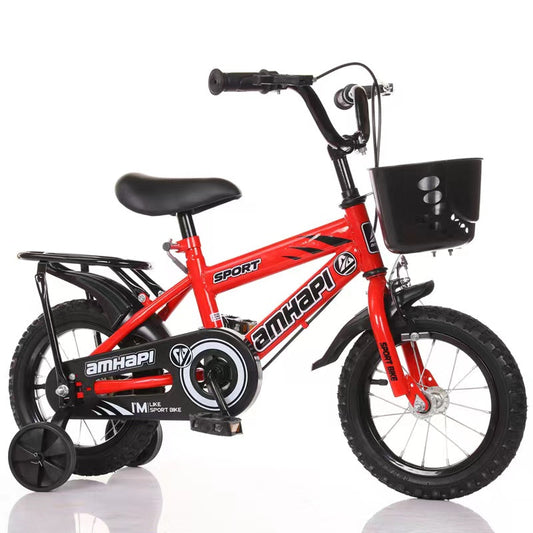 Bicyclettes pour enfants avec roues d'entraînement de 3 à 8 ans