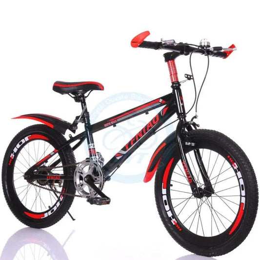 Vélo de montagne à vitesse unique ( VTC ) 9 à 15 ans filles et garçons 24 pouces , vélo de sport pour montagne , vélo en acier