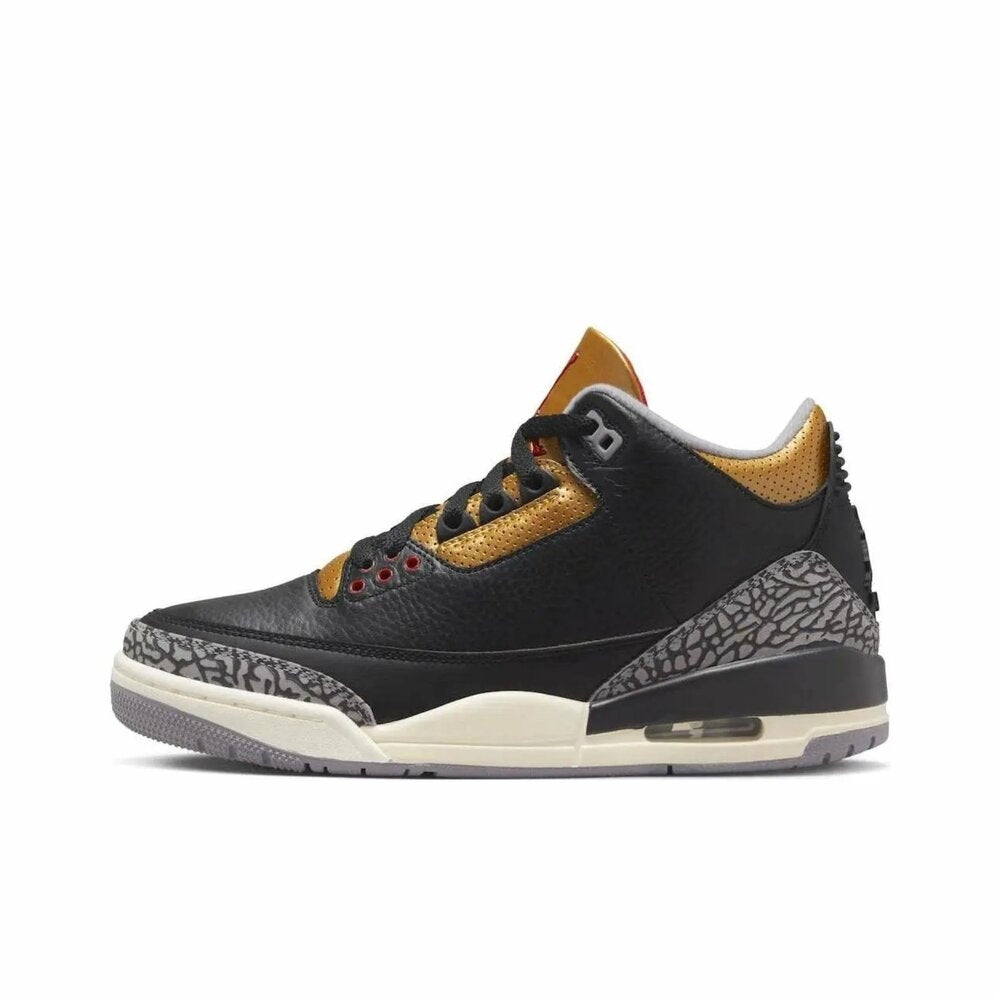Air Jordan 3 Retro WMNS "BLACK GOLD