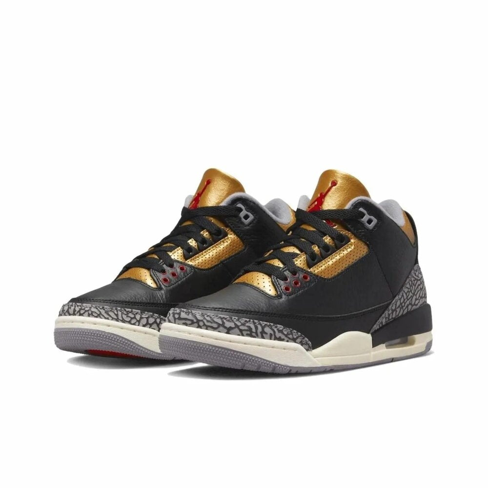 Air Jordan 3 Retro WMNS "BLACK GOLD