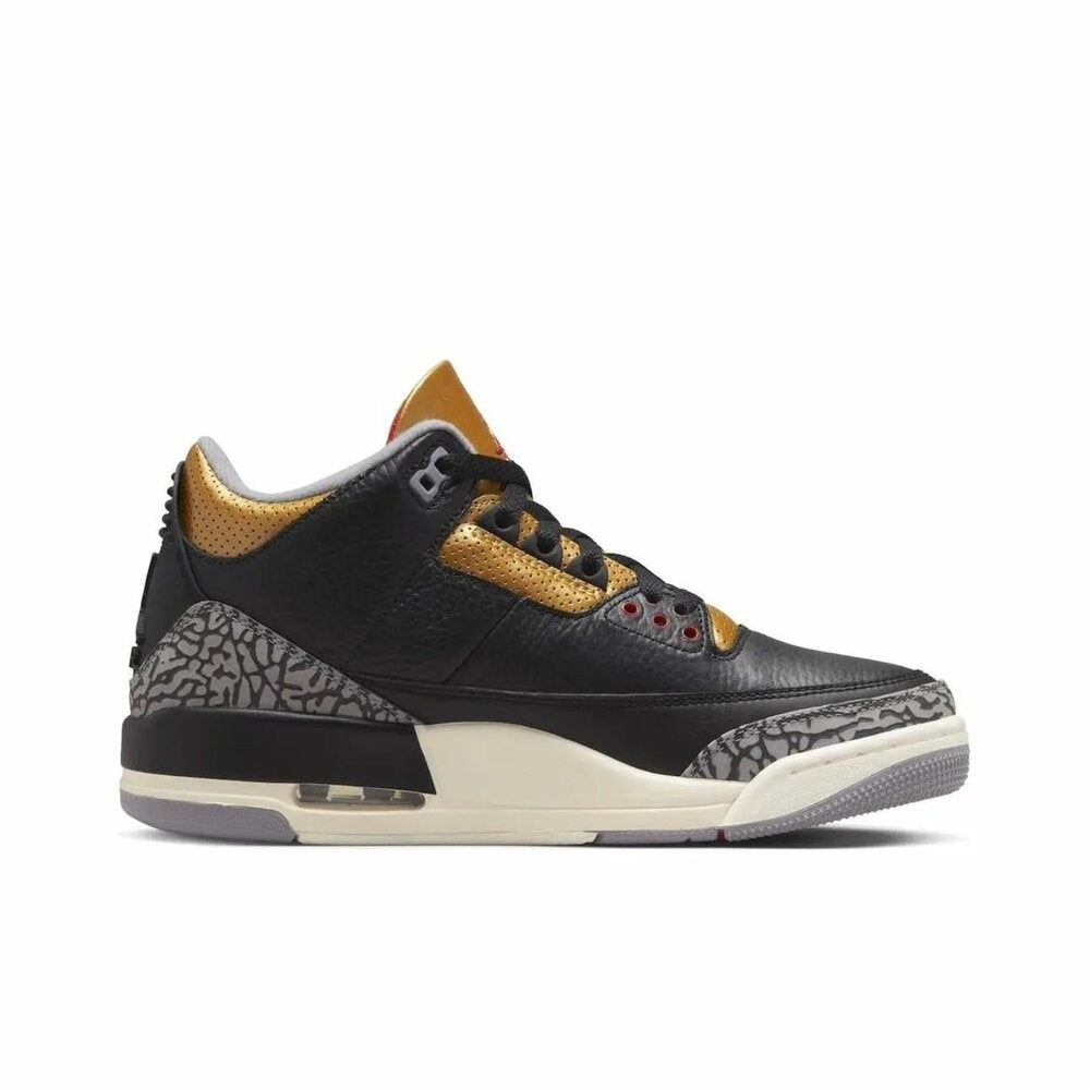 Air Jordan 3 Retro WMNS "BLACK GOLD