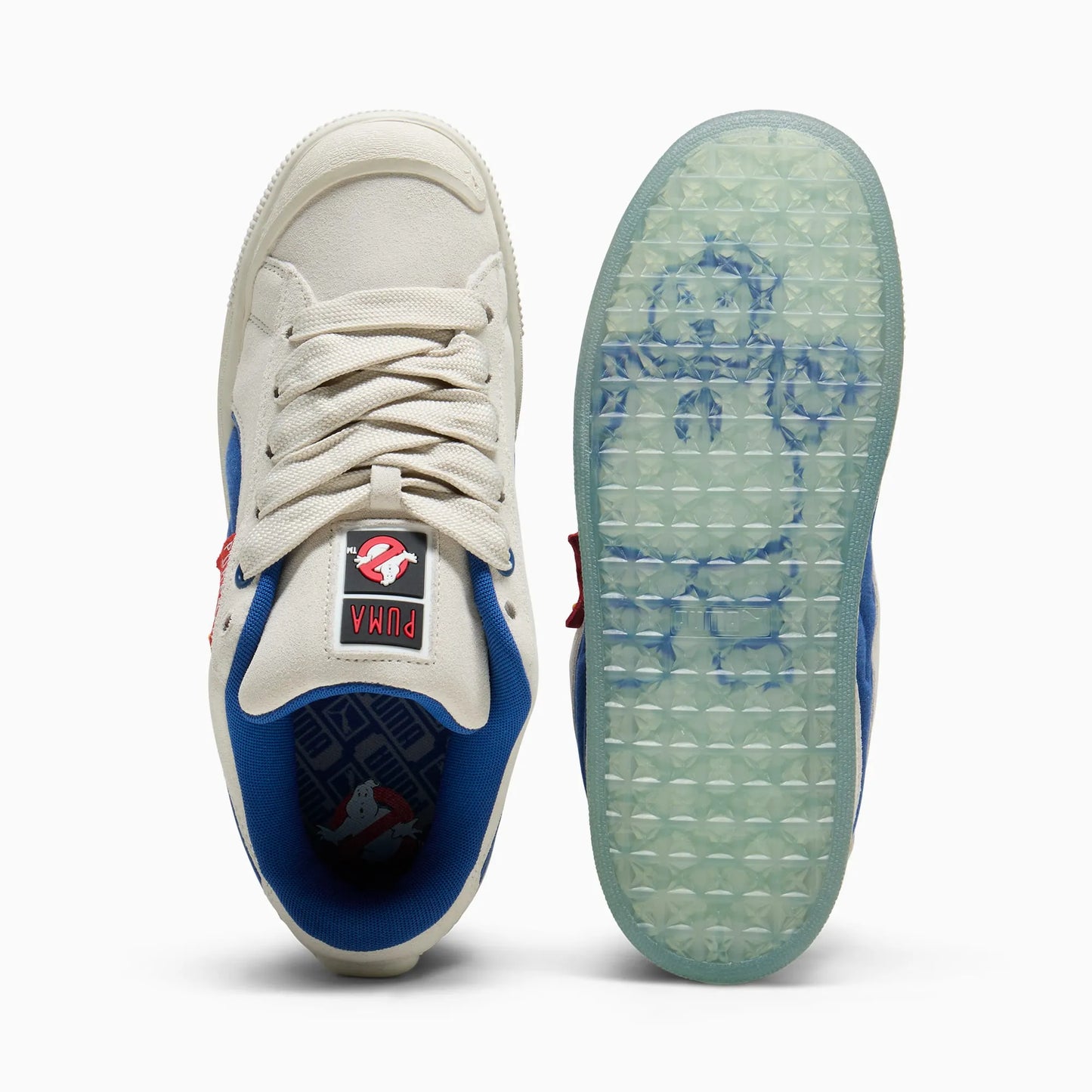 Puma Suede XL Ghostbusters Stay Puft Marshmallow