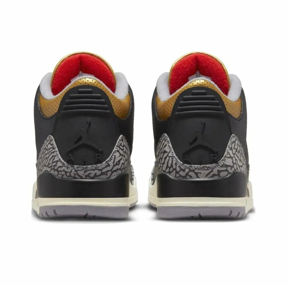 Air Jordan 3 Retro WMNS "BLACK GOLD