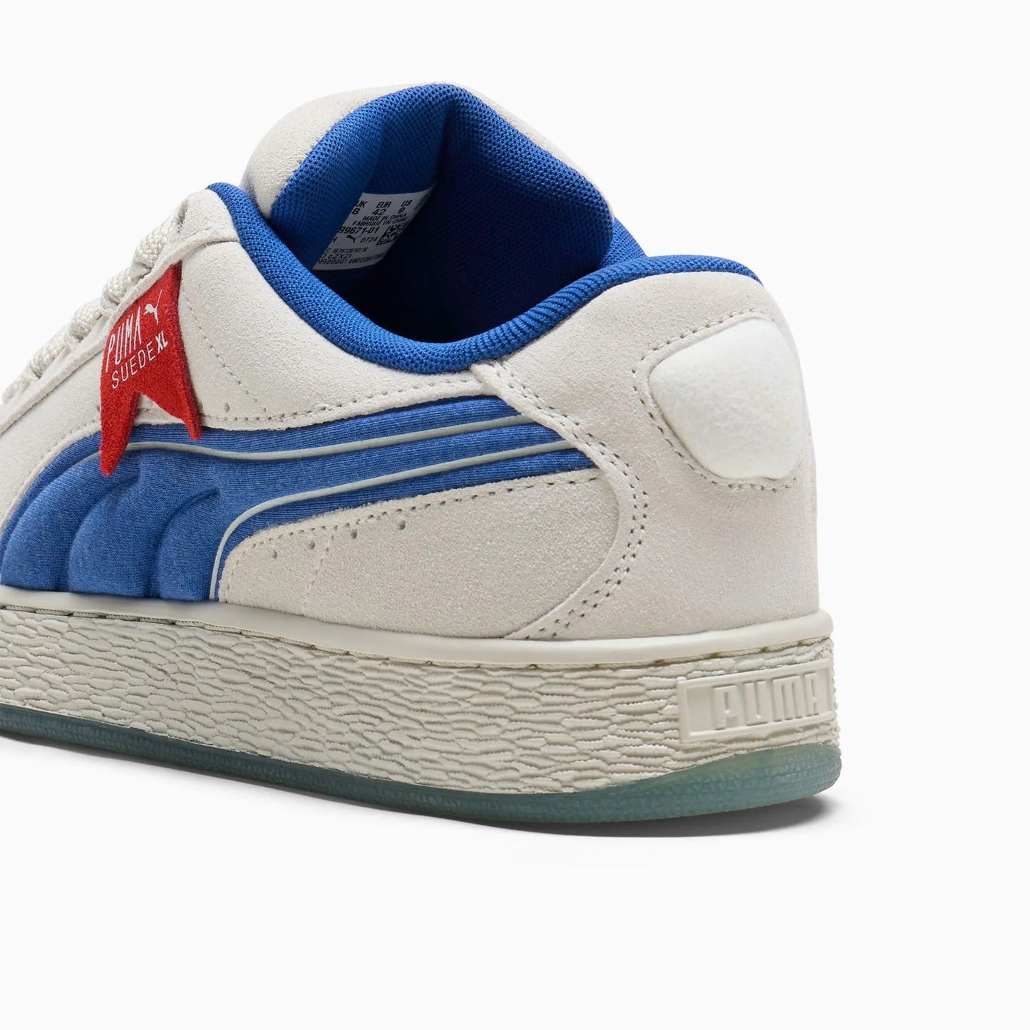 Puma Suede XL Ghostbusters Stay Puft Marshmallow